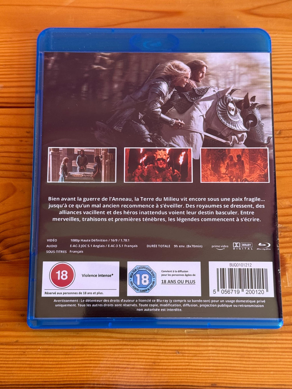 Seigneur des Anneaux : Les Anneaux de Pouvoir - Saison 1 - Blu Ray