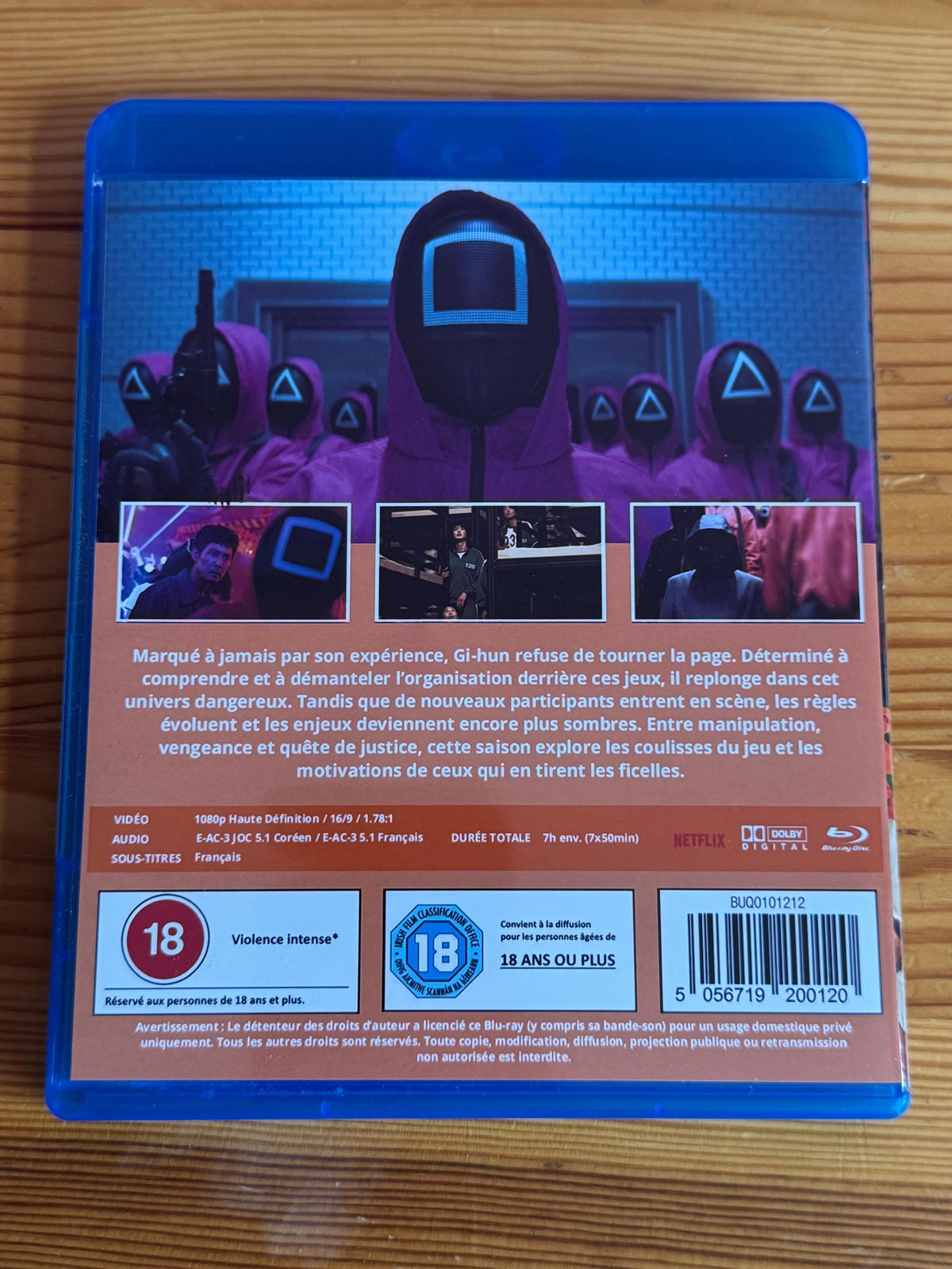 Squid Game - Intégrale (Saison 1 à 3) - Blu Ray