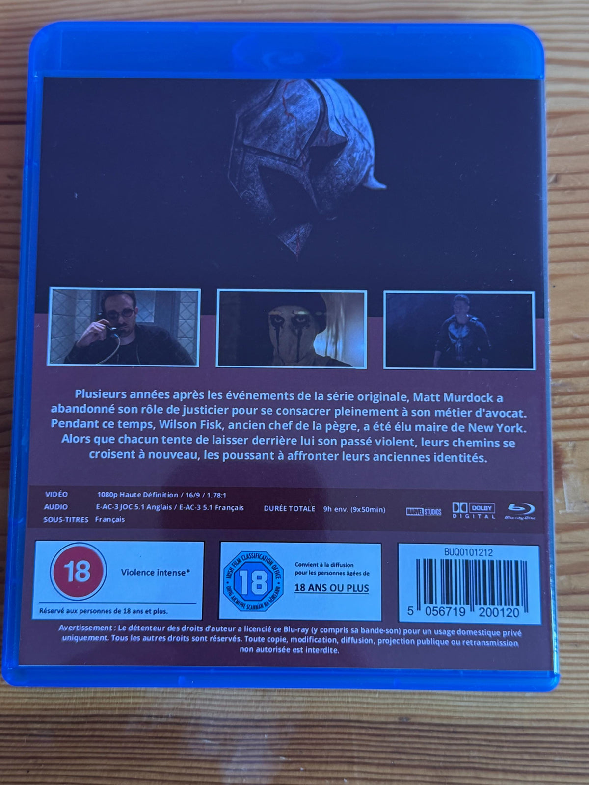 Daredevil Born Again - Saison 1 - Blu Ray