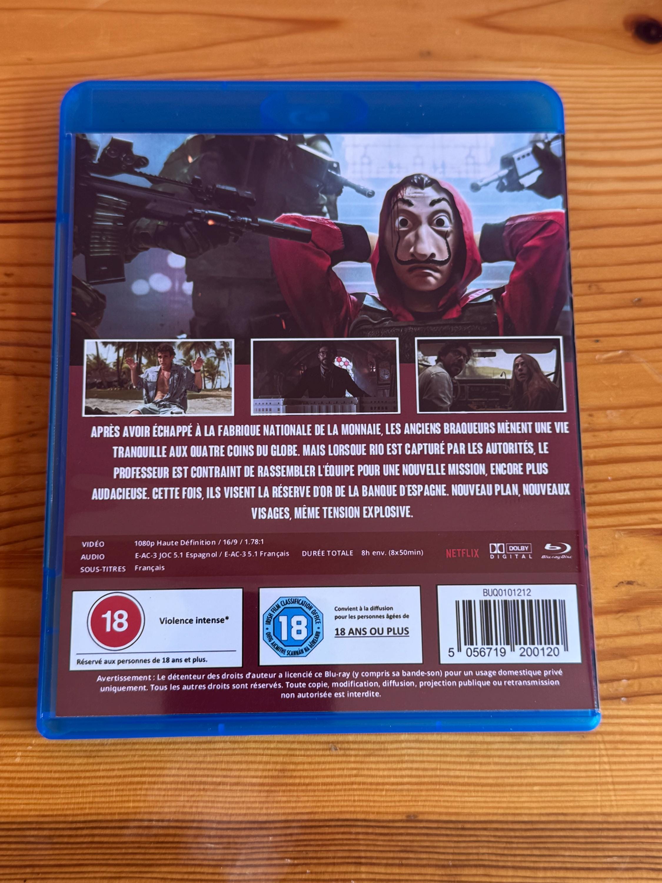 La Casa de Papel - Intégrale (S1 à 5) - Blu Ray