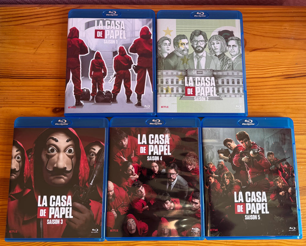 La Casa de Papel - Intégrale (S1 à 5) - Blu Ray