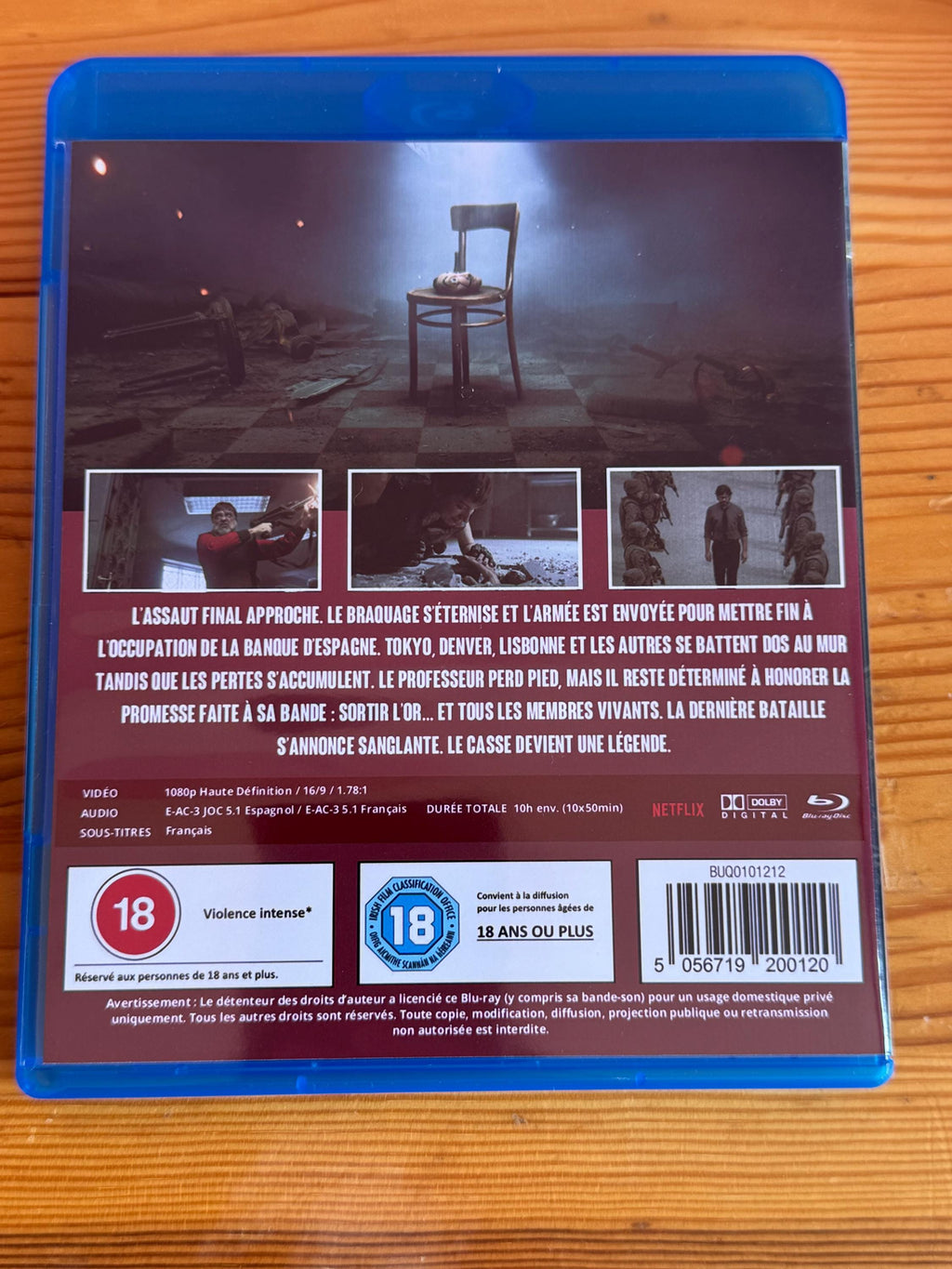 La Casa de Papel - Intégrale (S1 à 5) - Blu Ray