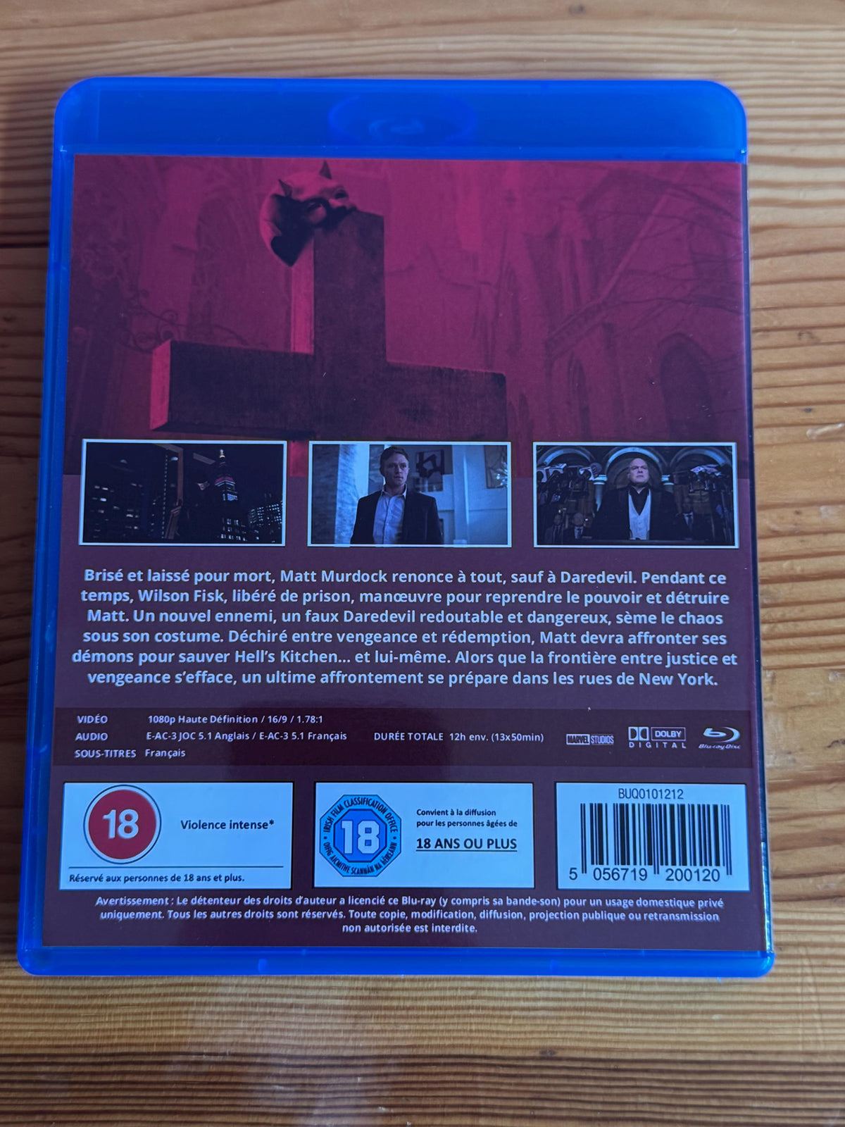 Daredevil - Saison 3 - Blu Ray