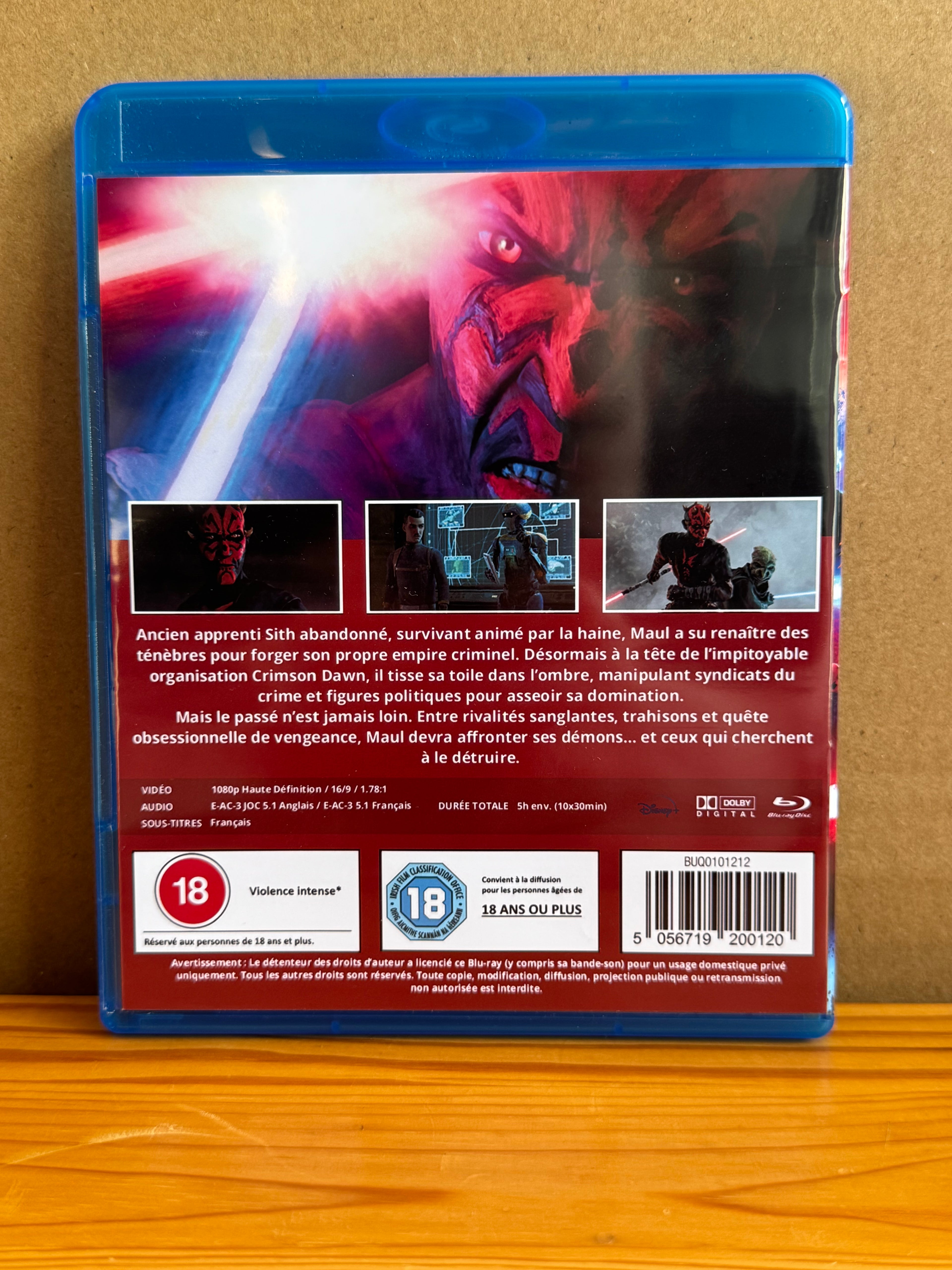 Star Wars : Maul - Seigneur de l'Ombre - Blu Ray