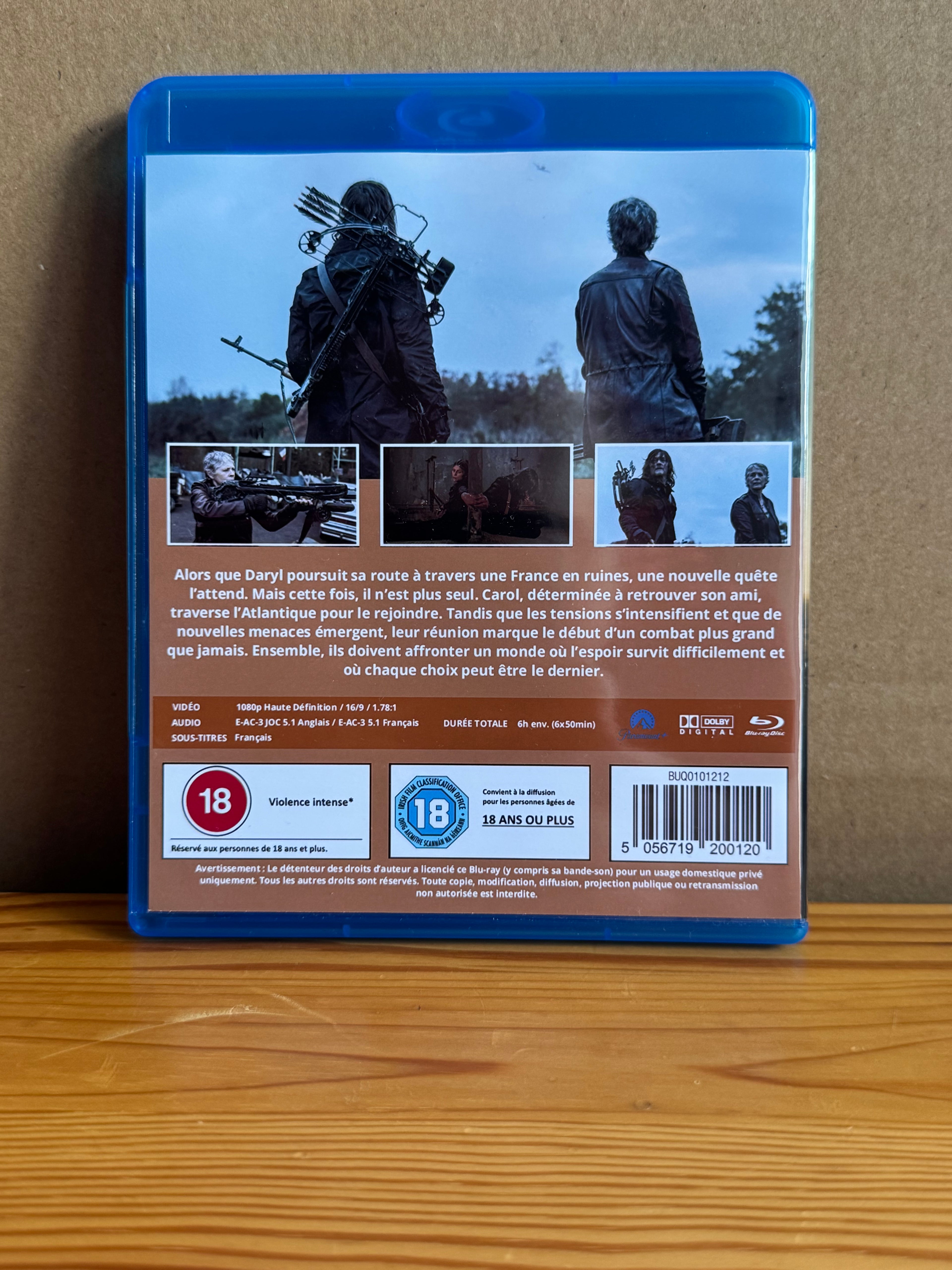 TWD Daryl Dixon - Saison 2 - Blu Ray