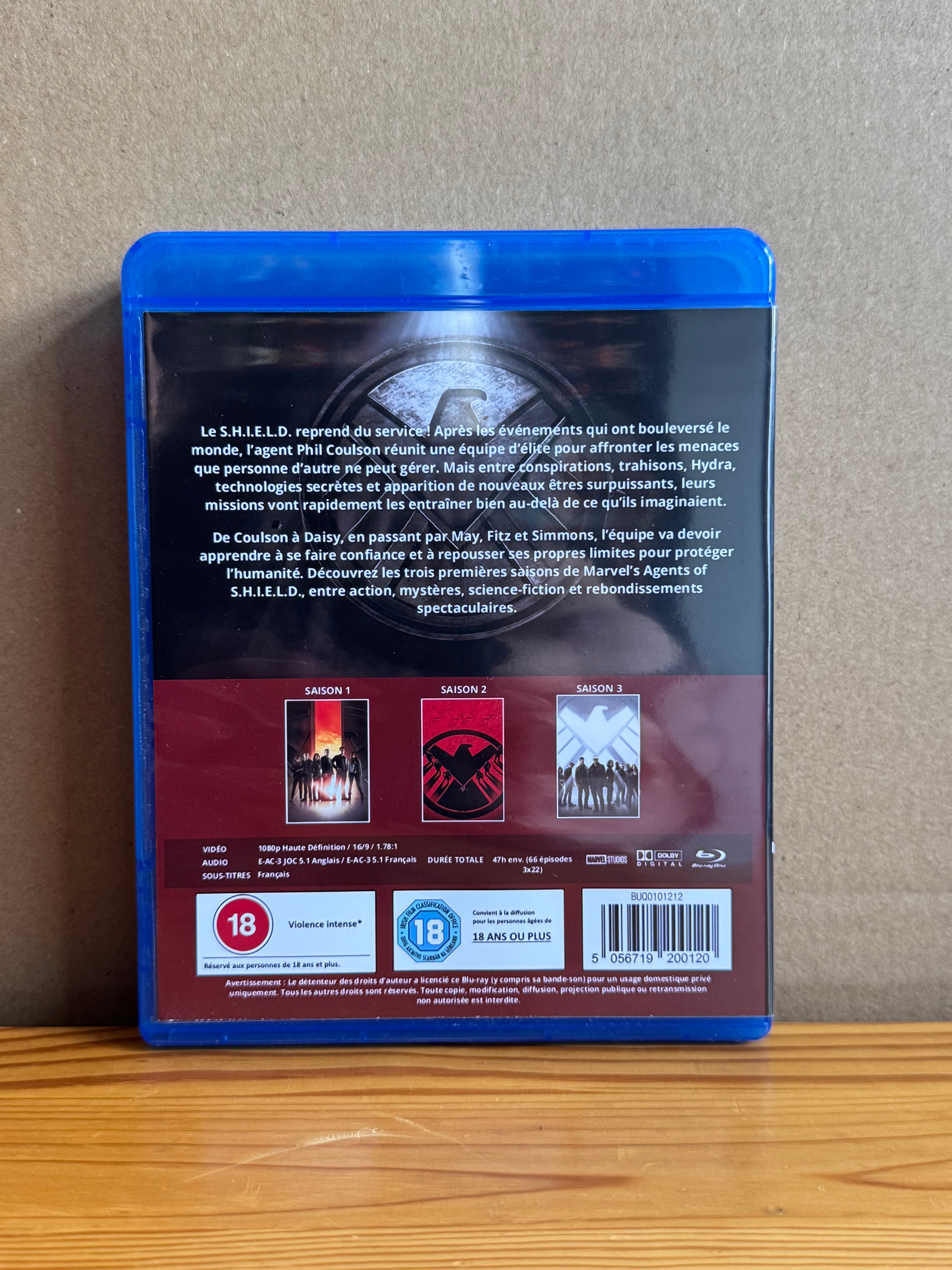 Les Agents du Shield - Intégrale (S1 à 7) - Blu Ray