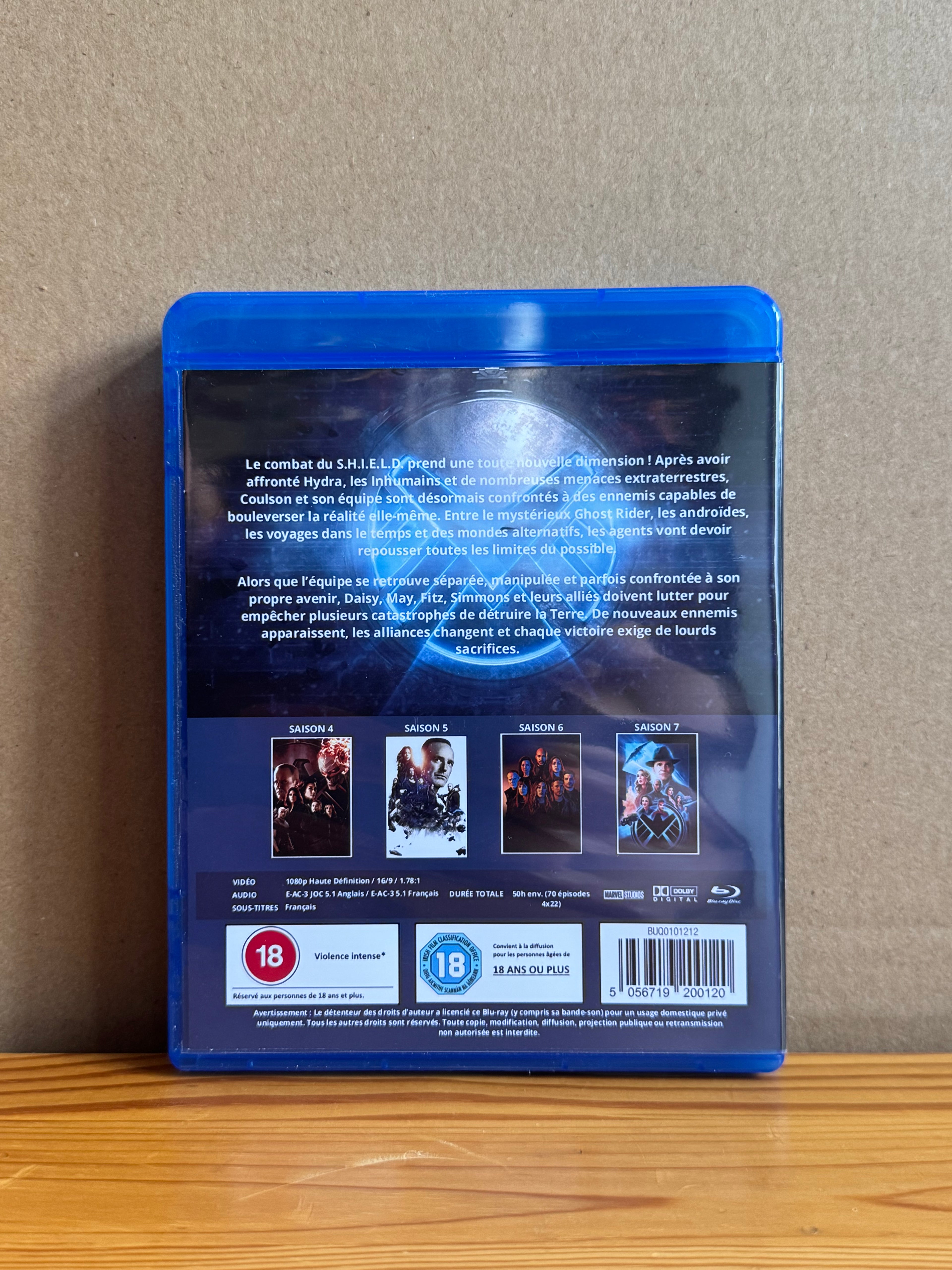 Les Agents du Shield - Intégrale (S1 à 7) - Blu Ray