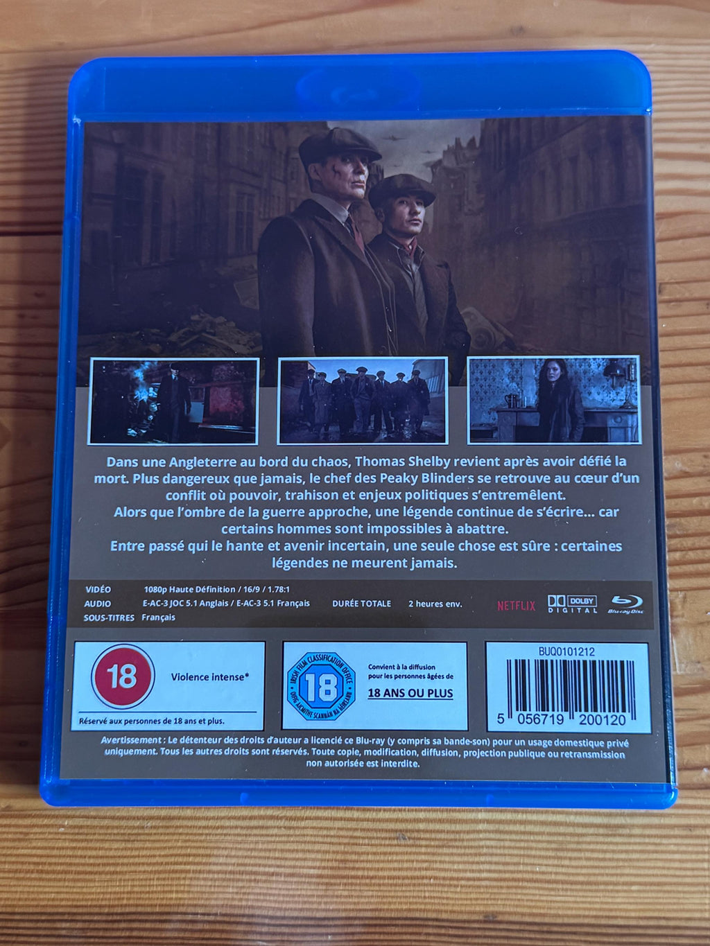 Peaky Blinders L'immortel (le Film) - Blu Ray