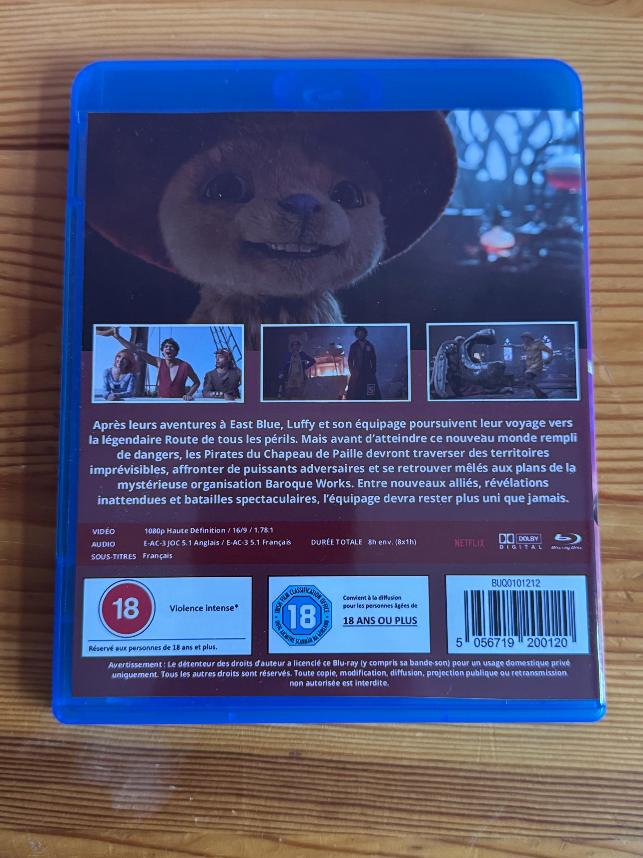 One Piece - Saison 2 - Blu Ray Cover