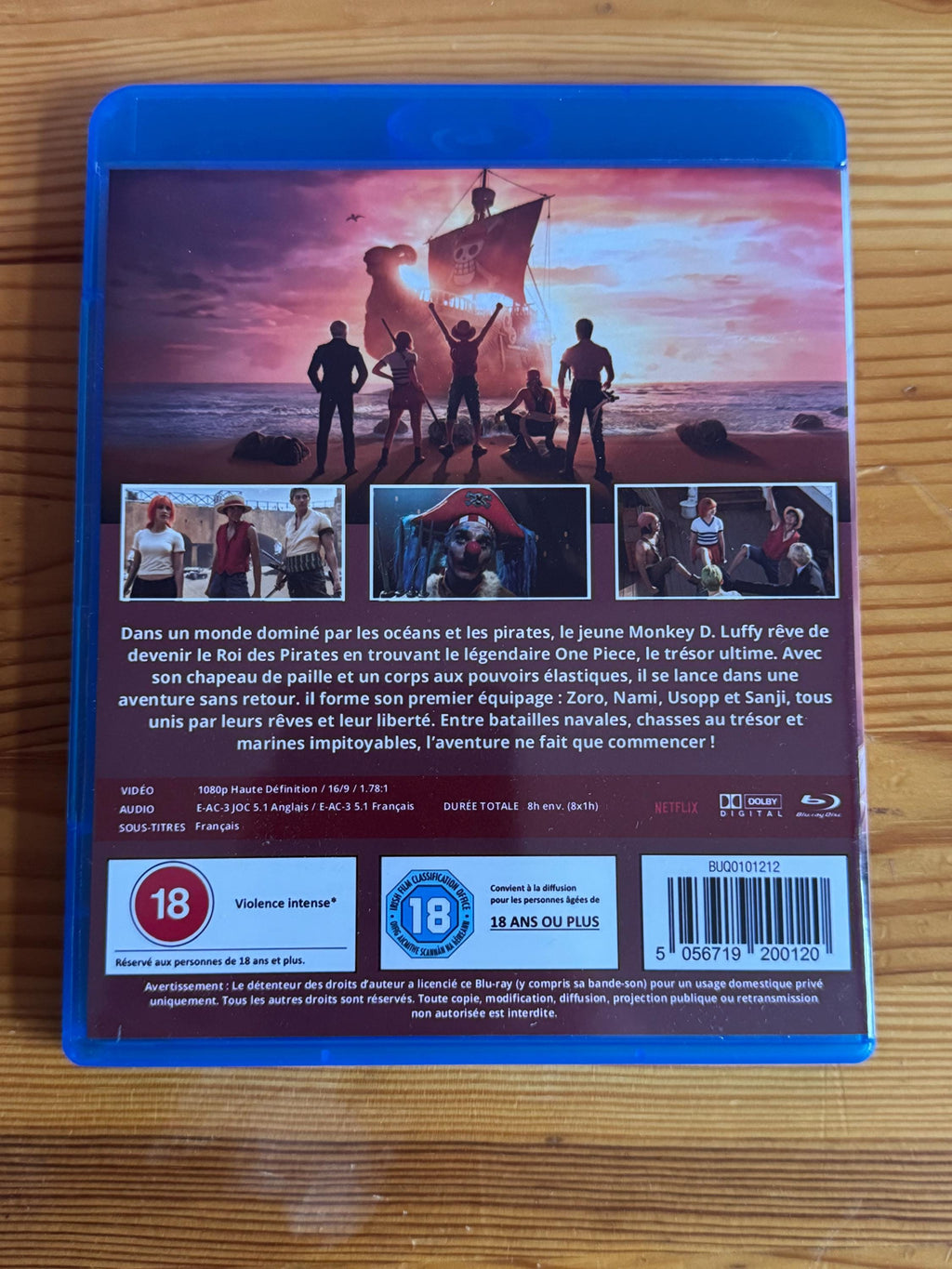 One Piece - Saison 1 - Blu Ray Cover
