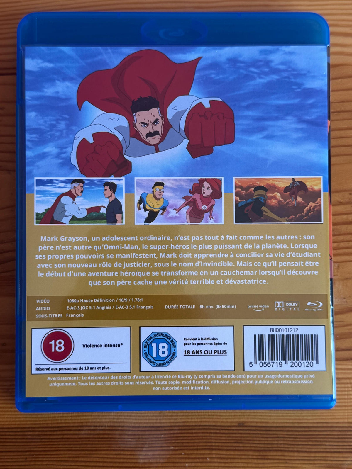 Invincible - Saison 1 - Blu Ray