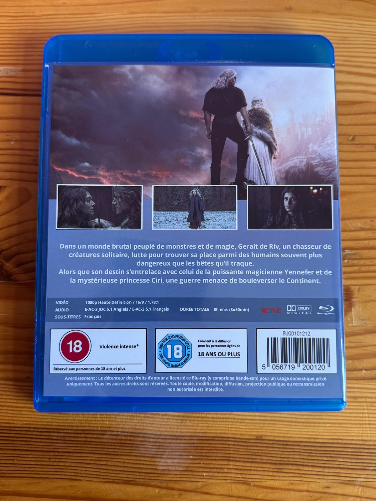 The Witcher - Saison 1 - Blu Ray